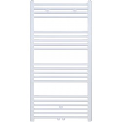 Radiateur sèche-serviette H120x50cm blanc