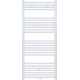 Radiateur sèche-serviette H140x50cm blanc
