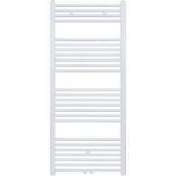 Radiateur sèche-serviette H140x50cm blanc