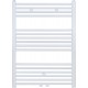 Radiateur sèche-serviette H100x60cm blanc