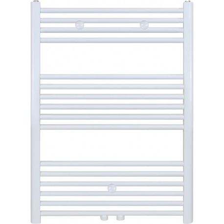 Radiateur sèche-serviette H100x60cm blanc