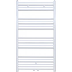 Radiateur sèche-serviette H120x60cm blanc