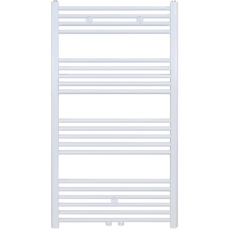 Radiateur sèche-serviette H120x60cm blanc