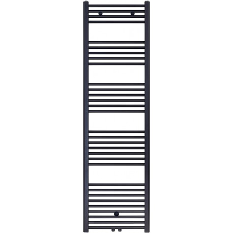 Radiateur sèche-serviette H180x50cm noir mat