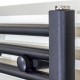 Radiateur sèche-serviette noir mat