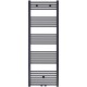 Radiateur sèche-serviette H160x60cm noir mat