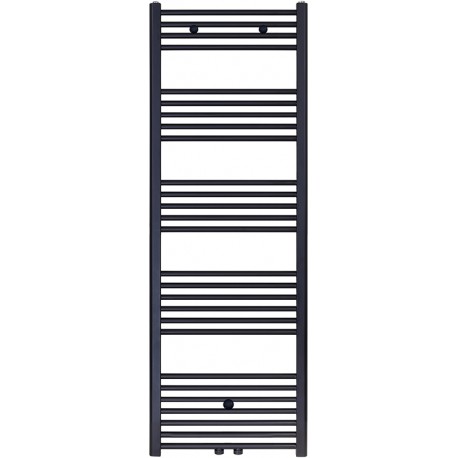 Radiateur sèche-serviette H160x60cm noir mat