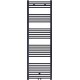 Radiateur sèche-serviette H180x60cm noir mat