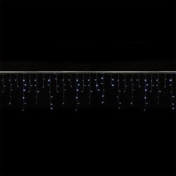 Cascade 4x0,6 mètres 144 LEDs animés blanc froid