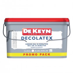 DE KEYN Décolatex mur & plafond blanc mat 5L