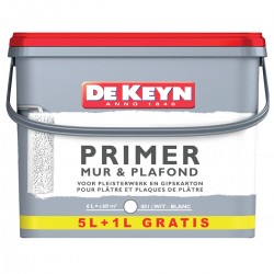 DE KEYN PRIMER mur & plafond 5+1 litres