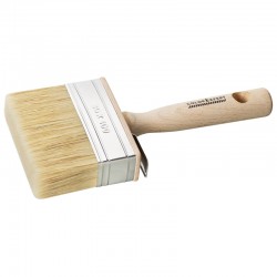 Brosse carre avec manche en bois 3 x 10 cm