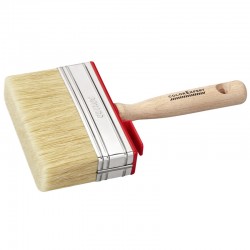 Brosse carre avec manche en bois 3 x 12 cm