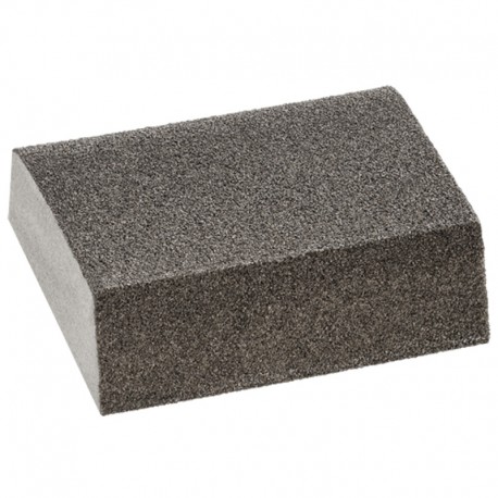 Eponge abrasive biseautée grain fin