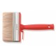 Brosse carrée avec manche en pvc 4 x 14 cm