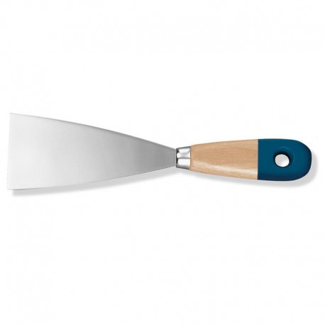 Couteau à enduire  avec manche en bois 6 cm