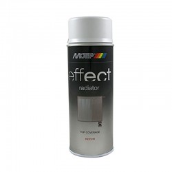 MOTIP DECO EFFECT Peinture Radiateur Gris clair 400 ml