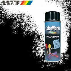 MOTIP COLORWORKS Spray Noir satiné 400 ml