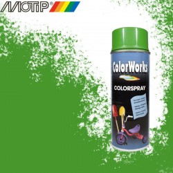 MOTIP COLORWORKS Spray Vert satiné 400 ml