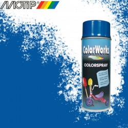 MOTIP COLORWORKS Spray Bleu satiné 400 ml