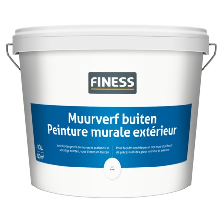 FINESS Peinture murale extérieure 10L