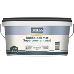 FINESS Supercouvrant Mat 2,5L Marbled White
