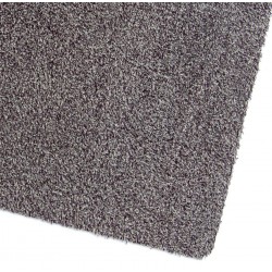 Paillasson absorbant coton gris