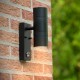 ARNE Applique Up & down LED + IR noir
