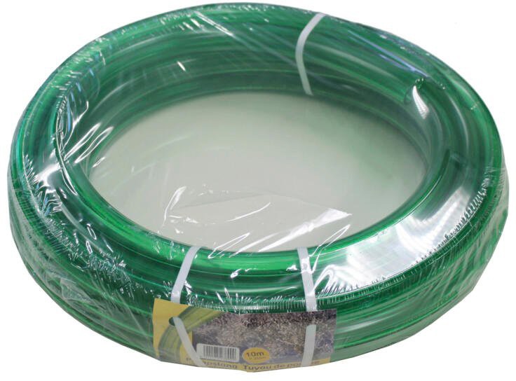 Tuyau d'évacuation vert transparent 32mm (5/4) - 10m