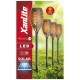 Set de 4 balises solaires effet flamme