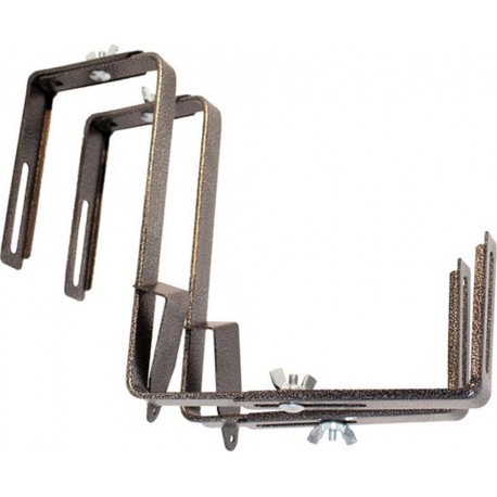 2 Supports muraux réglables pour jardinière