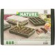 Set 2 mini-serres avec 6 plateaux intérieurs