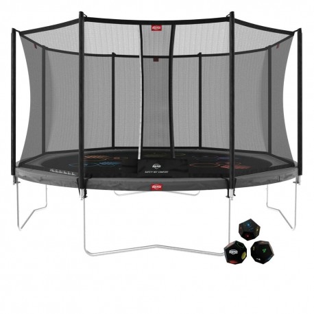 Trampoline BERG Favorit Levels 430 gris