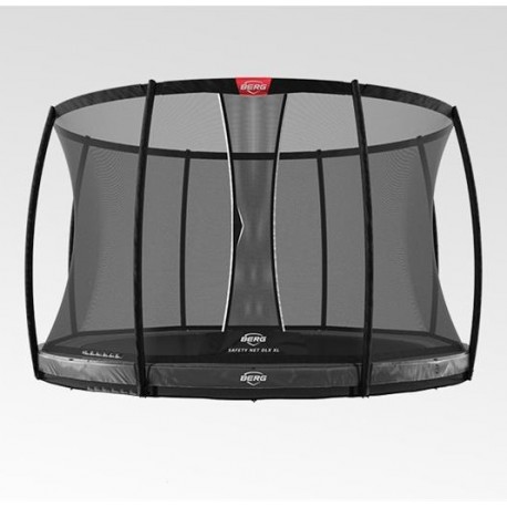 Trampoline BERG Elite Inground filet XL 430 gris