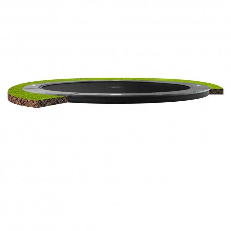 Trampoline BERG Elite Flatground 430 gris