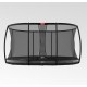 Trampoline BERG Elite Oval Inground filet XL 520 gris