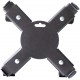 Support roulant ajustable pour pot de fleur