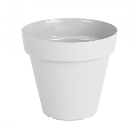 Pot rond CAPRI 25 blanc