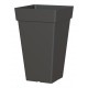 Pot carré haut CAPRI 30 anthracite