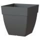 Pot carré CAPRI 35 anthracite