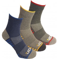 Pack 3 paires chaussettes JCB Active Hybrid 39/43