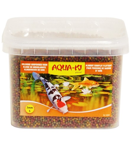 Nourriture poisson étang Aqua-ki rouge 3,5L