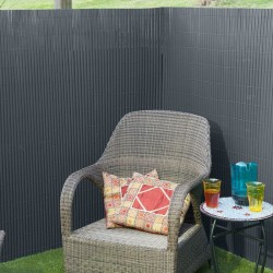 Canisse Paravent PVC Anthracite 1x3M