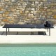 Lit de jardin FISOLO anthracite