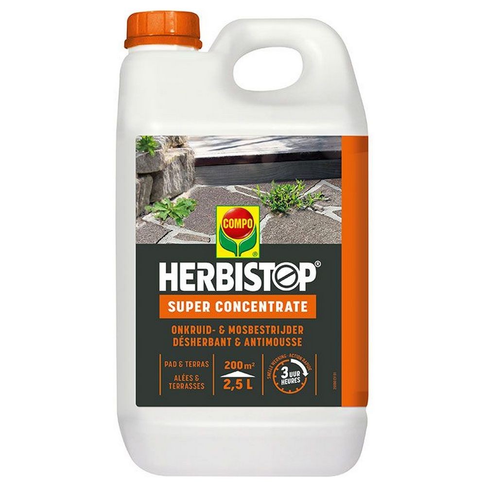 Herbistop Super Désherbant 5 L - toutes surfaces