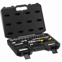 Coffret à douilles STANLEY 3/8" 45pcs