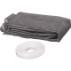 Toile moustiquaire/Pare-soleil CANDO Gris
