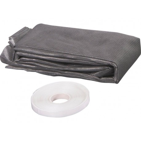 Toile moustiquaire/Pare-soleil CANDO Gris