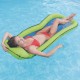 Matelas gonflable semi-immergé INTEX pour piscine - matelas vert