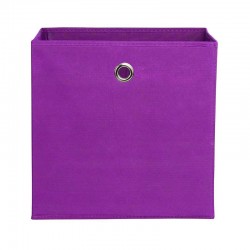 Box de rangement feutrine violet